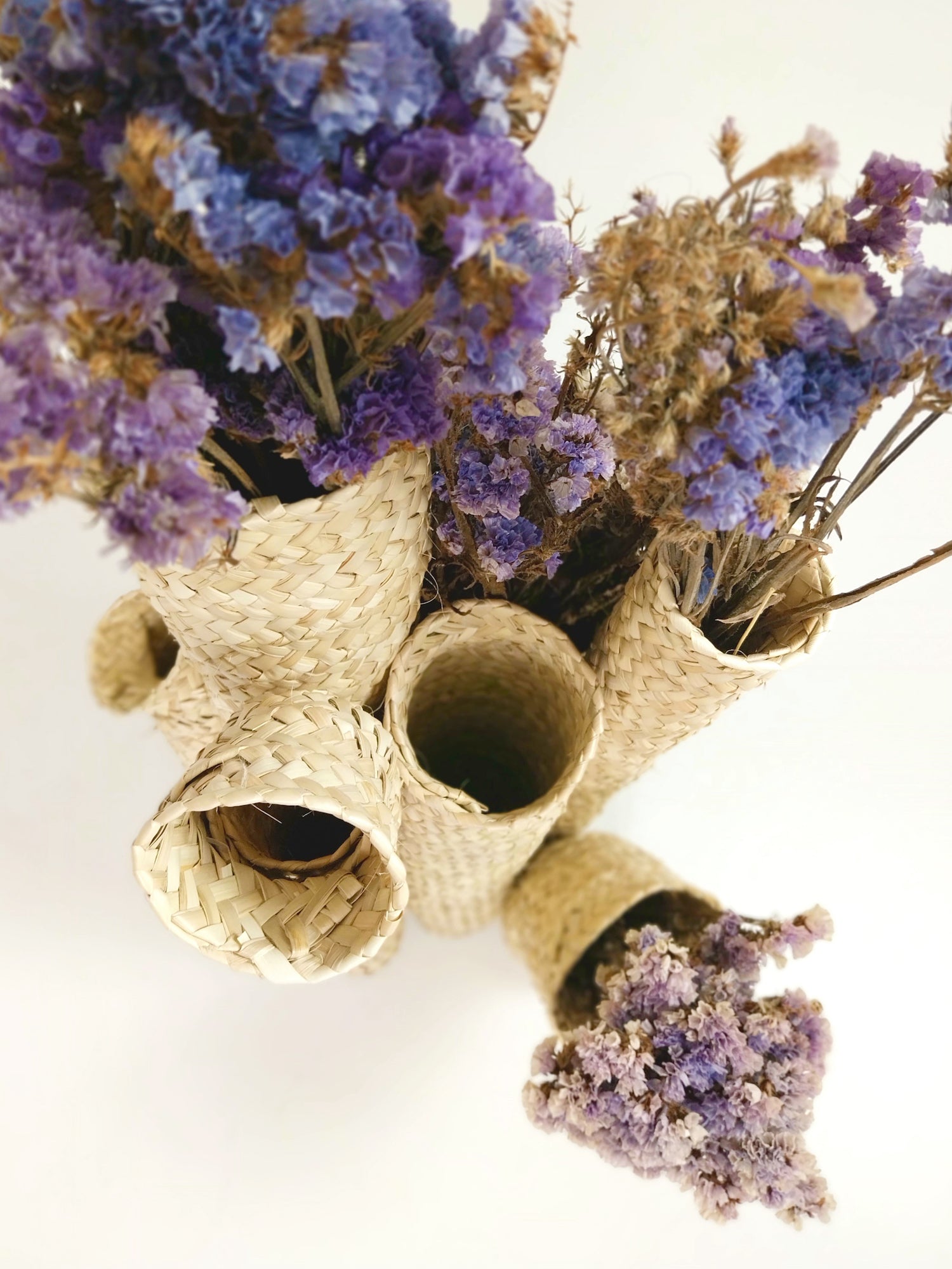 Vase PALMA- Vogelperspektive - handgefertigtes Objekt von Ysaline Ophoff (atelier balancê)